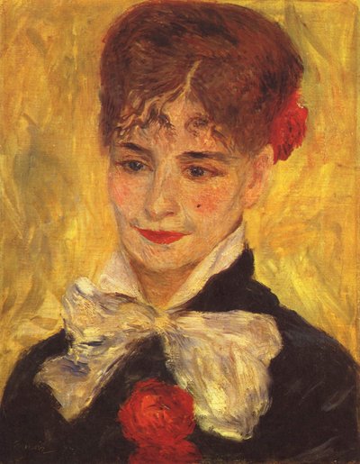 Portrait of Mme. Iscovesco by Pierre Auguste Renoir